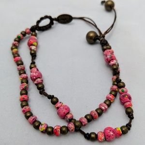 Tierra pink bracelet